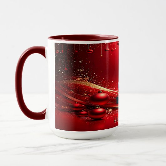 Cute Duck Christmas Holiday Mug Mok (Links)