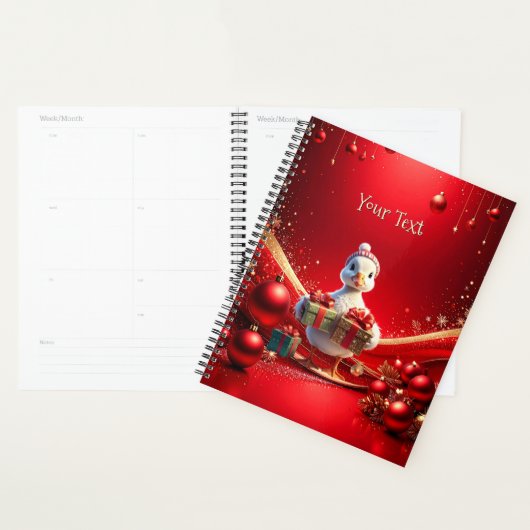 Cute Duck Christmas Holiday Planner (Display)