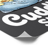 Cute Duck Couple Cozy This Is Our Cuddle  Poster (Hoek)