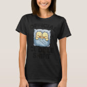 Cute Duck Couple Snuggle Cuddle  T-shirt (Voorkant)
