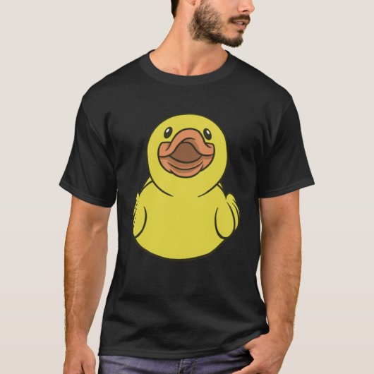 Cute Duck Ducklings Rubber Duck T-shirt (Voorkant)