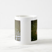 Cute Duck Feeding Koffiemok (Center)