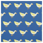 Cute Duck Kind Baby Nursery Blue Stof (Swatch)
