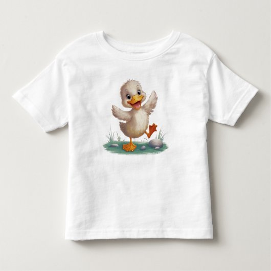 Cute Duck Kinder Shirts (Voorkant)