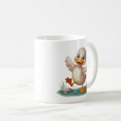 Cute Duck Koffiemok (Voorkant rechts)