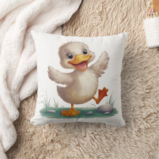 Cute Duck Kussen (Deken)