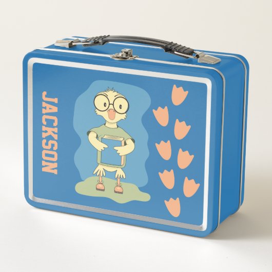 Cute Duck met Book Child's Lunchbox (Voorkant)