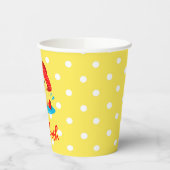 Cute Duck Paper cup Papieren Bekers (Links)