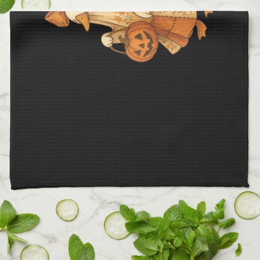 Cute Duck Patchwork Halloween Party Theedoek (Gevouwen)