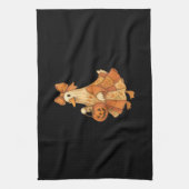 Cute Duck Patchwork Halloween Party Theedoek (Verticaal)