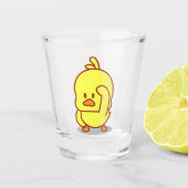 Cute Duck Rubber Ducking Dierenvriend Gift Shot Glas (Voorkant)
