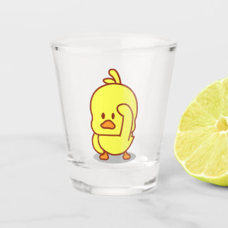 Cute Duck Rubber Ducking Dierenvriend Gift Shot Glas