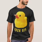 Cute Duck Rubber Ducking T hondenliefhebber animal T-shirt (Voorkant)