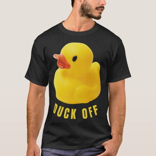 Cute Duck Rubber Ducking T hondenliefhebber animal T-shirt (Voorkant)