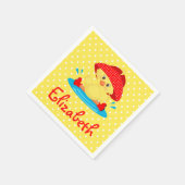 Cute Duck Servet (Hoek)