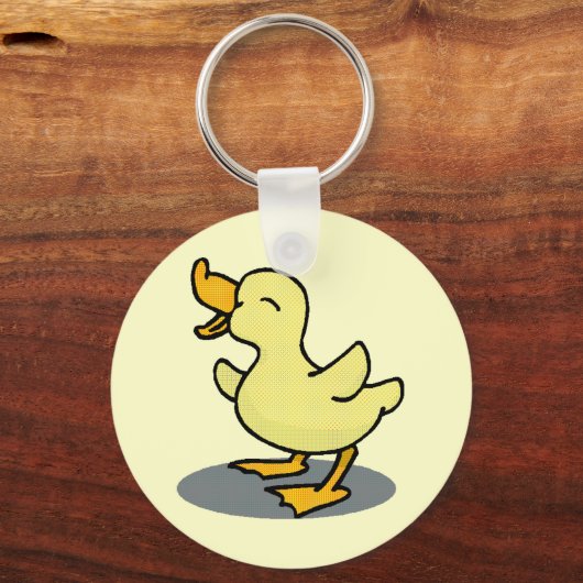 Cute Duck Sleutelhanger (Voorkant)
