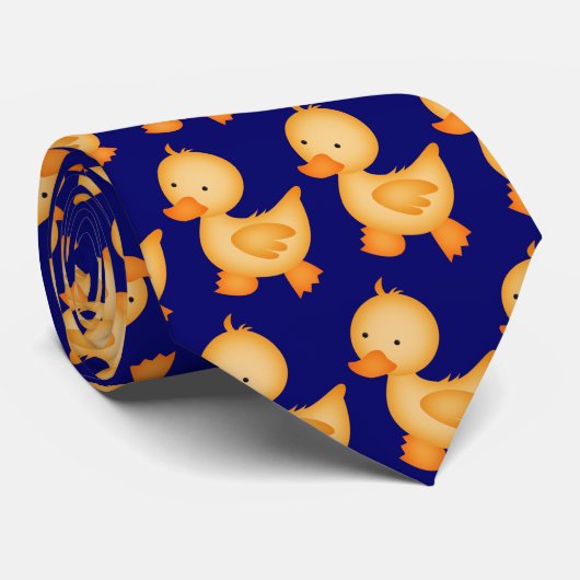 Cute Duck Stropdas (Opgerold)