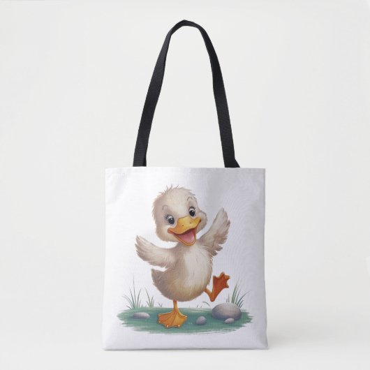 Cute Duck Tote Bag (Voorkant)