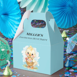 Cute Duckling Easter Egg Party Favor Bedankdoosjes