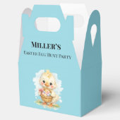 Cute Duckling Easter Egg Party Favor Bedankdoosjes (Geopend)