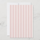 Cute Duckling First Birthday Invitation Kaart (Achterkant)