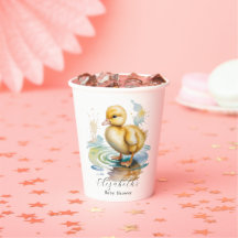 Cute Duckling Geslachtsonzijdige Baby Shower