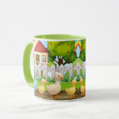 Cute Ducks Designs Kids Mok (Voorkant links)
