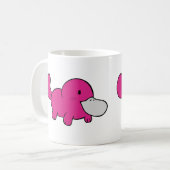 Cute ductor bypus Coffee Mok (Voorkant links)