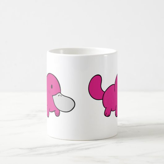 Cute ductor bypus Coffee Mok (Center)