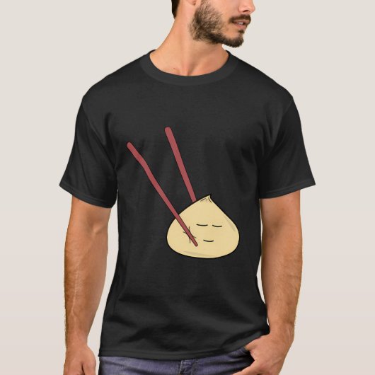 Cute Dumpling Funny Dim Sum T-shirt (Voorkant)