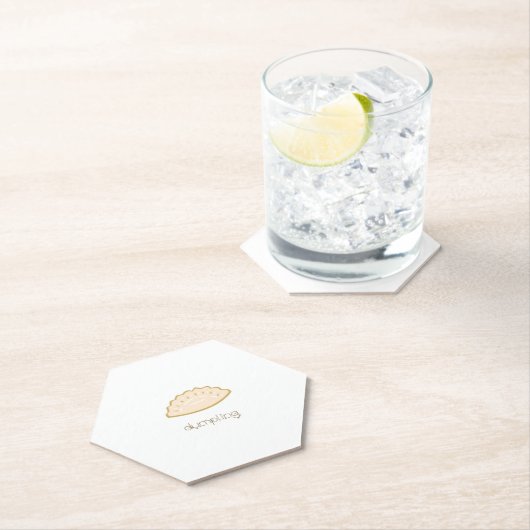 Cute Dumpling Kartonnen Onderzetters (Insitu)