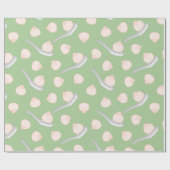 Cute Dumpling Pattern Wrapping Paper Cadeaupapier (Vlak)