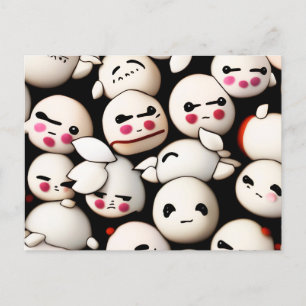 Cute Dumplings Briefkaart