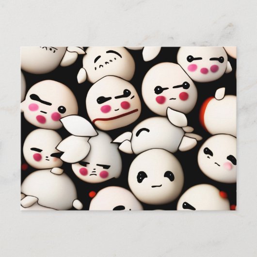 Cute Dumplings Briefkaart (Voorkant)