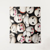 Cute Dumplings Wandkleed (Voorkant)