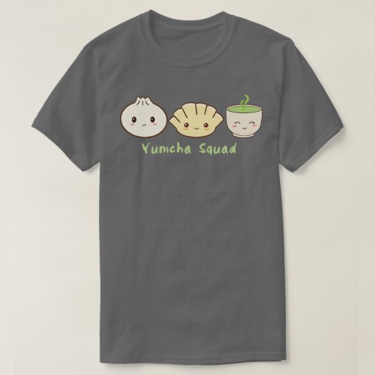 Cute Dumplings Yumcha Squad T-shirt (Design voorkant)