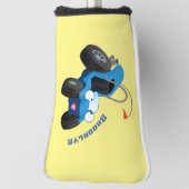 Cute dune buggy offroad voertuig cartoon golfheadcover (Draai 90)