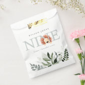 Cute Dusky Blue Lion Foliage 9th 9th Birthday Bedankzakje (Gezegeld)