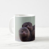 Cute Dwarf Mongoose Pair Koffiemok (Voorkant links)
