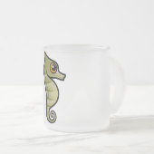 Cute Dwarf Seahorse Matglas Koffiemok (Voorkant rechts)