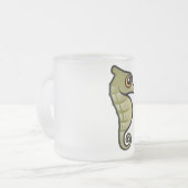 Cute Dwarf Seahorse Matglas Koffiemok (Voorkant links)