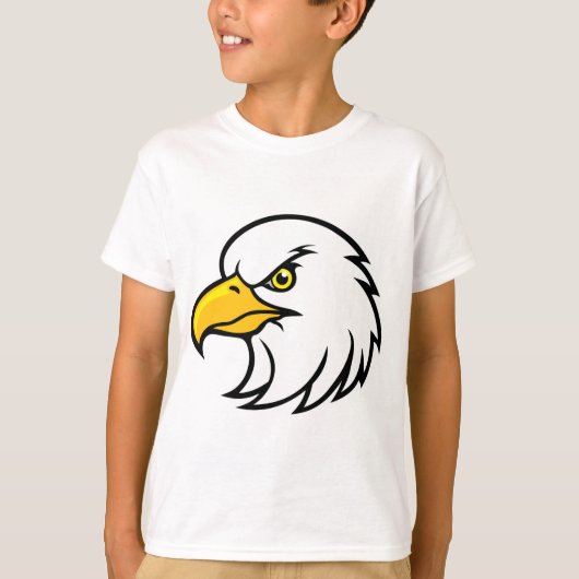Cute Eagle Baby T-Shirt Simple Animal Illustration (Voorkant)