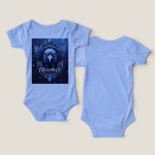 Cute Eagle Emblem Baby Outfit – Soft & Stylish Des (Ontwerp Voorkant & Achterkant)