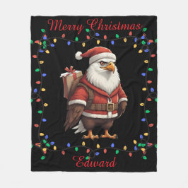 Cute Eagle Fleece Blanket Deken