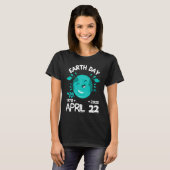 cute earth day 53rd anniversary earth day  15 t-shirt (Voorkant volledig)