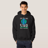 cute earth day 53rd anniversary earth day 2 hoodie (Voorkant volledig)
