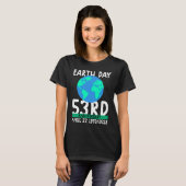 cute earth day 53rd anniversary earth day  2 t-shirt (Voorkant volledig)