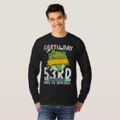 cute earth day 53rd anniversary earth day  4 t-shirt (Voorkant volledig)