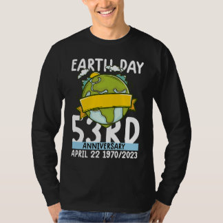 cute earth day 53rd anniversary earth day 4 t-shirt