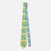 Cute Earth Day Alledaags, Schattig Kawaii Stropdas (Voorkant)